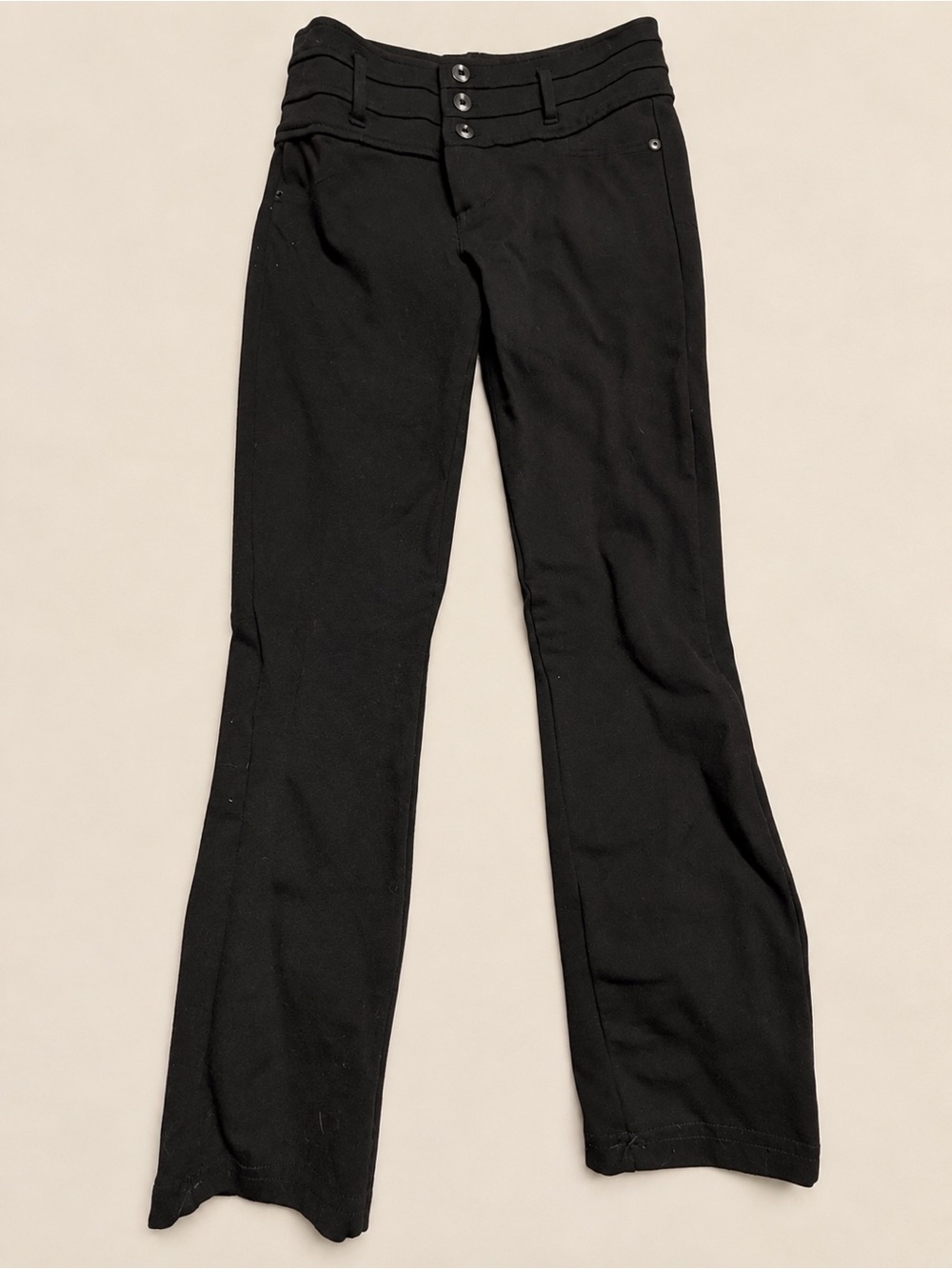 Celebrity Pink Black Stretch Skinny Pants The Chic Size 3